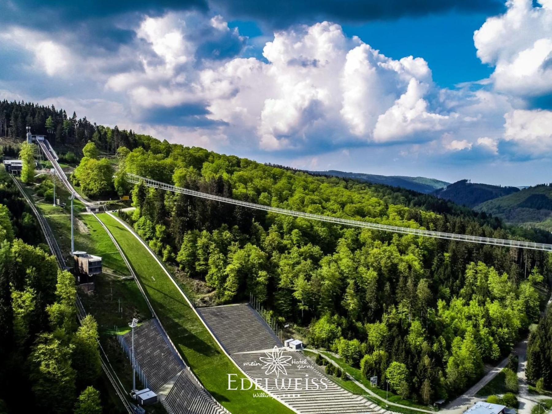 Hotel & Ferienappartements Edelweiss Willingen  Exterior foto